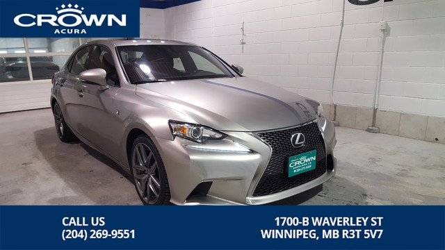 Pre Owned 2016 Lexus Is 300 F Sport 2 Awd Red Interior Includes Winter Tires And Rims